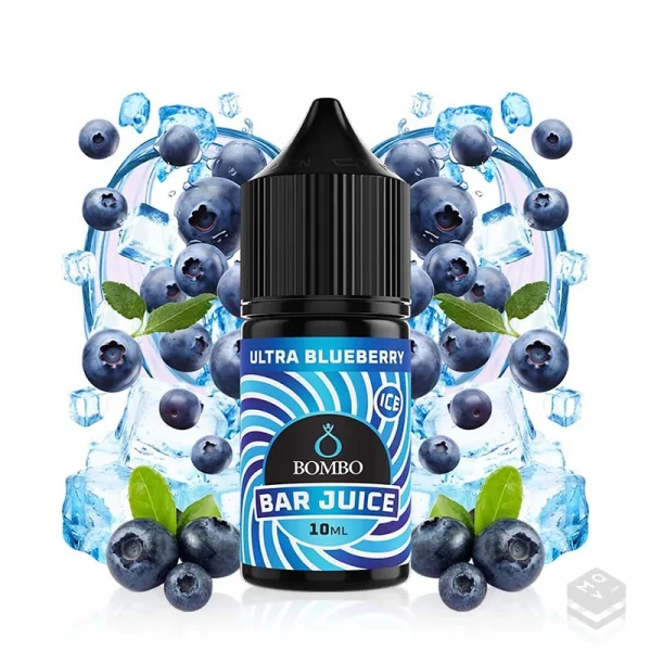 FLAVOUR ULTRA BLUEBERRY ICE BAR JUICE BY BOMBO 10ML LONGFILL