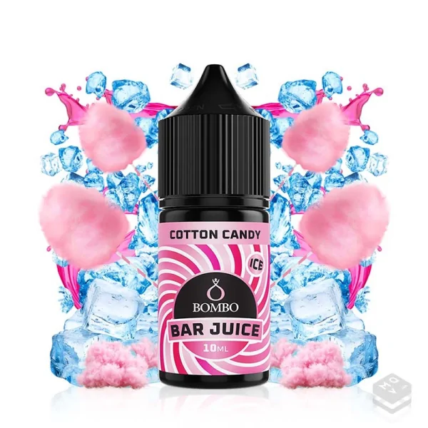 FLAVOUR COTTON CANDY ICE BAR JUICE BY BOMBO 10ML LONGFILL