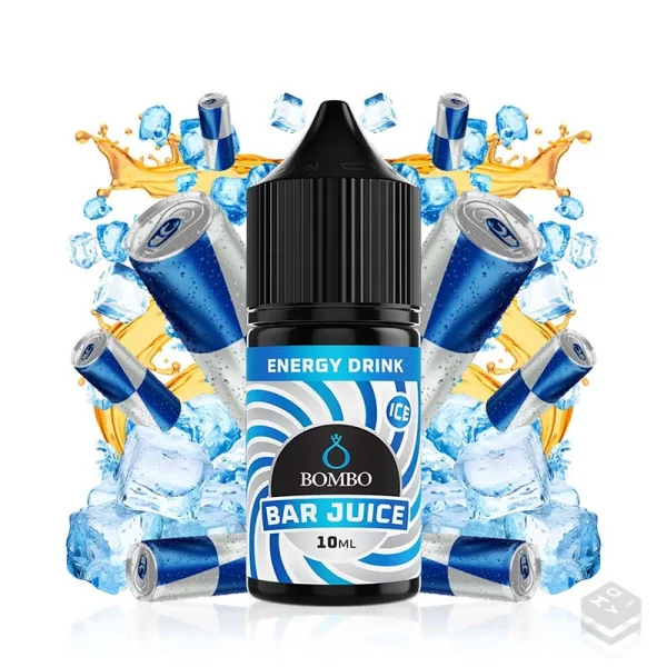 AROMA ENERGY DRINK ICE BAR JUICE BY BOMBO 10ML LONGFILL