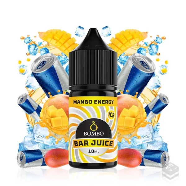 FLAVOUR MANGO ENERGY ICE BAR JUICE BY BOMBO 10ML LONGFILL