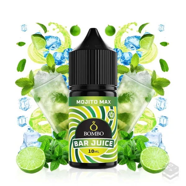 AROMA MOJITO MAX ICE BAR JUICE BY BOMBO 10ML LONGFILL