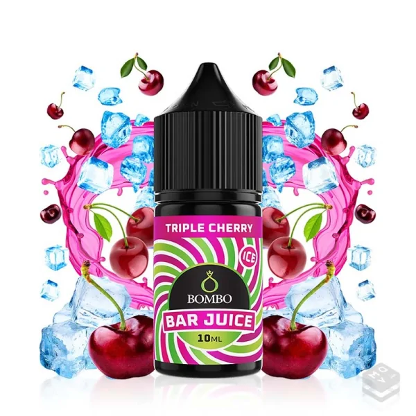 FLAVOUR TRIPLE CHERRY ICE BAR JUICE BY BOMBO 10ML LONGFILL