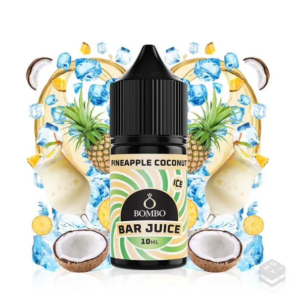 AROMA PINEAPPLE COCONUT ICE BAR JUICE BY BOMBO 10ML LONGFILL