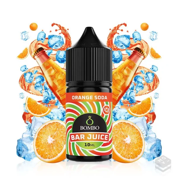 AROMA ORANGE SODA ICE BAR JUICE BY BOMBO 10ML LONGFILL