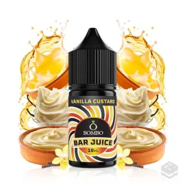 FLAVOUR VANILLA CUSTARD BAR JUICE BY BOMBO 10ML MINILONGFILL