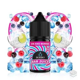 FLAVOUR GIN & BERRIES ICE BAR JUICE BY BOMBO 10ML MINILONGFILL