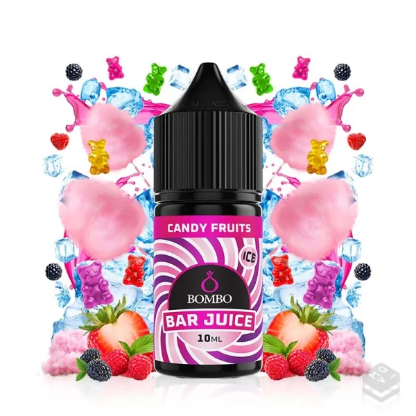 AROMA CANDY FRUITS ICE BAR JUICE BY BOMBO 10ML LONGFILL