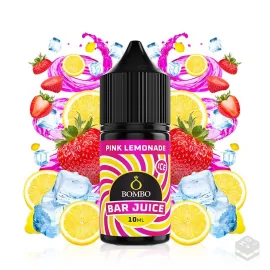 FLAVOUR PINK LEMONADE ICE BAR JUICE BY BOMBO 10ML MINILONGFILL