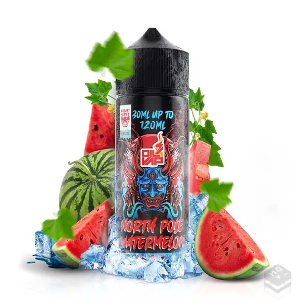 ELIQUID NORTH POLE WATERMELON KABUKI SERIES OIL4VAP 30ML LONGFILL