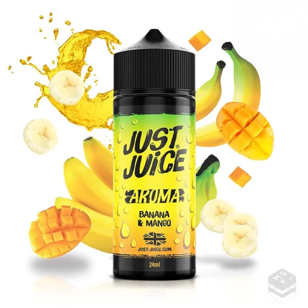 FLAVOUR BANANA & MANGO JUST JUICE 24ML LONGFILL