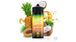 FLAVOUR EXOTIC FRUITS PAPAYA PINEAPPLE & COCONUT JUST JUICE 24ML LONGFILL