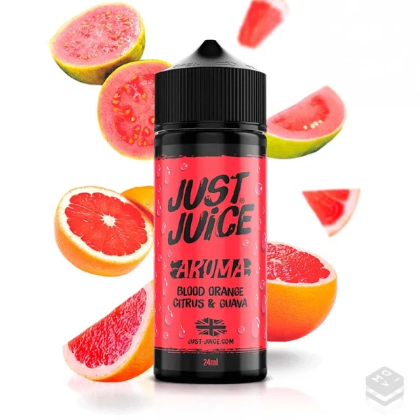 FLAVOUR BLOOD ORANGE, CITRUS & GUAVA JUST JUICE 24ML LONGFILL