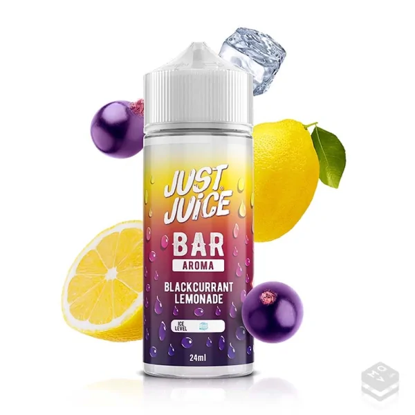 FLAVOUR BLACKCURRANT LEMONADE JUST JUICE BAR 24ML LONGFILL
