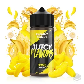 AROMA BANANA CANDY JUICY FLAVORS 30ML LONGFILL