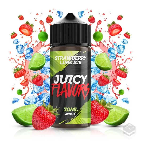 AROMA STRAWBERRY LIME ICE JUICY FLAVORS 30ML LONGFILL
