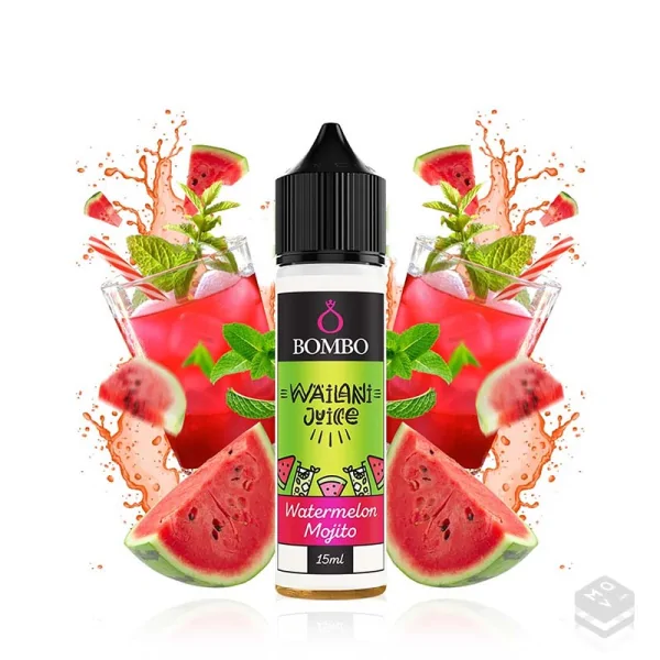 FLAVOUR WATERMELON MOJITO WAILANI JUICE BY BOMBO 15ML