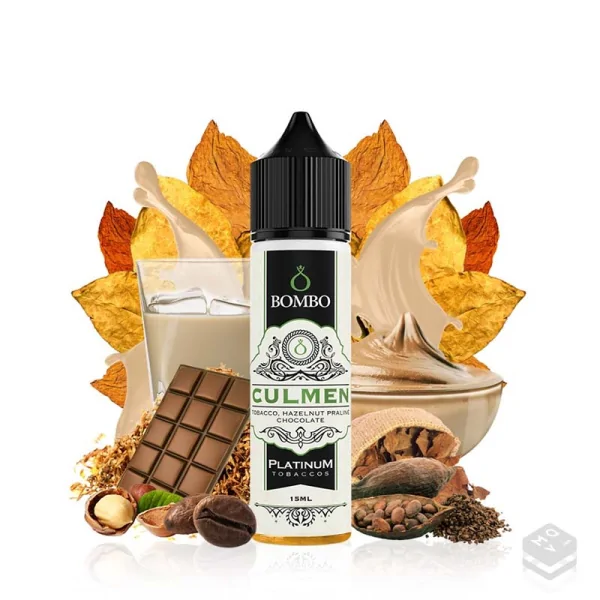 AROMA CULMEN PLATINUM TOBACCOS BY BOMBO 15ML LONGFILL