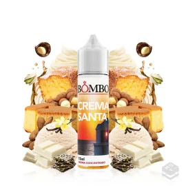 FLAVOUR CREMA SANTA BOMBO ELIQUIDS 15ML LONGFILL