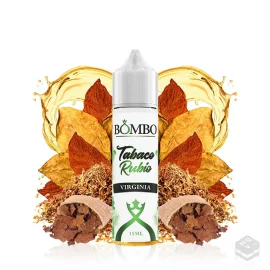 AROMA TABACO RUBIO VIRGINIA BOMBO ELIQUIDS 15ML LONGFILL