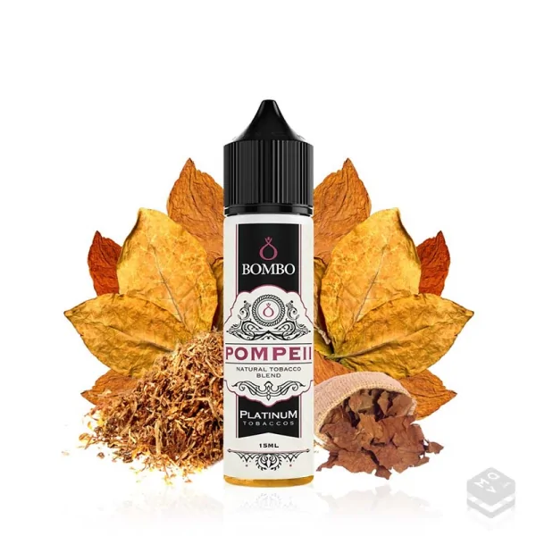 AROMA POMPEII PLATINUM TOBACCOS BY BOMBO 15ML LONGFILL