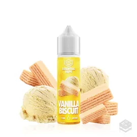 FLAVOUR VANILLA BISCUIT ESSENTIAL BOMBO ELIQUIDS 15ML LONGFILL