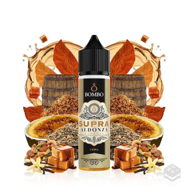 FLAVOUR SUPRA ALDONZA RESERVE PLATINUM TOBACCOS BY BOMBO 15ML LONGFILL