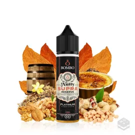 FLAVOUR NUTTY SUPRA RESERVE PLATINUM TOBACCOS BY BOMBO 15ML LONGFILL