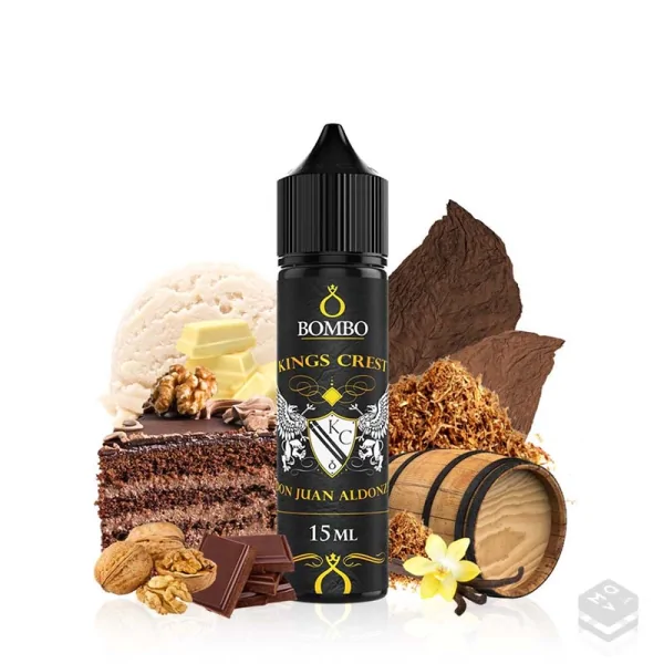FLAVOUR DON JUAN ALDONZA BOMBO & KINGS CREST 15ML VAPE