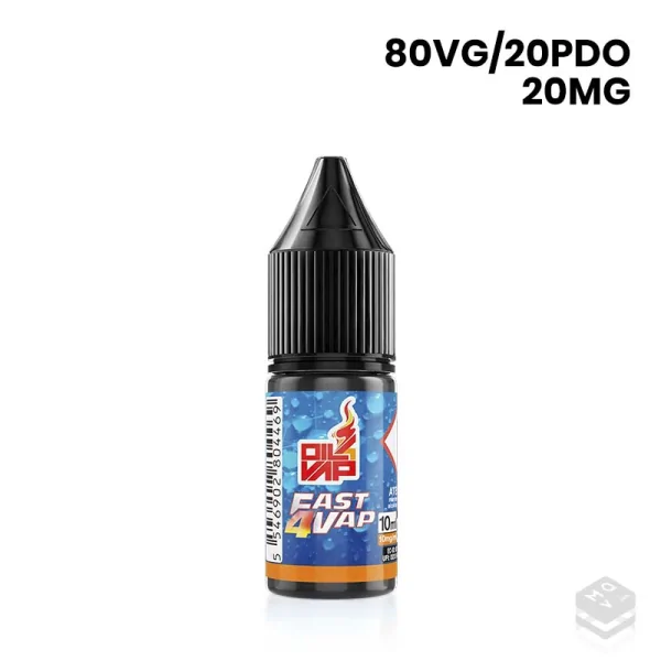 NICOKIT FAST4VAP 80VG/20PDO 10ML 20MG OIL4VAP