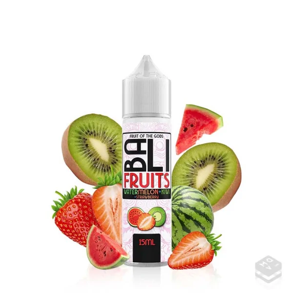 AROMA WATERMELON KIWI STRAWBERRY BALI FRUITS KINGS CREST 15ML LONGFILL