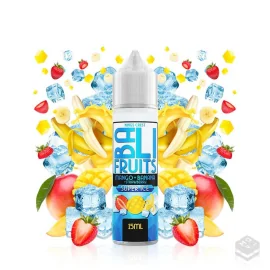 AROMA MANGO BANANA STRAWBERRY SUPER ICE BY KINGS CREST BALI FRUITS 15ML LONGFILL