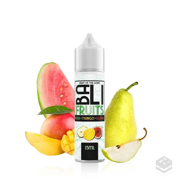 FLAVOUR PEAR MANGO GUAVA BALI FRUITS KINGS CREST 15ML LONGFILL