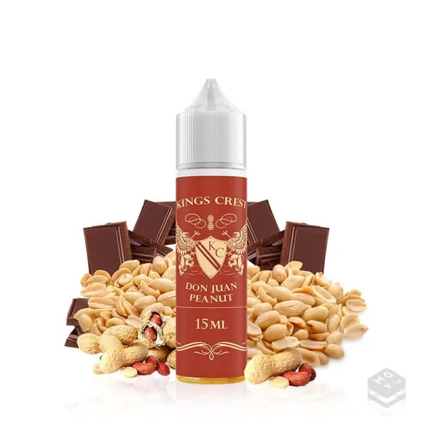 AROMA DON JUAN PEANUT KINGS CREST 15ML LONGFILL