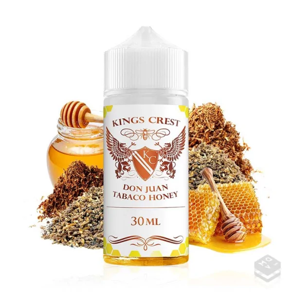 FLAVOUR DON JUAN TABACO HONEY KINGS CREST 30ML LONGFILL