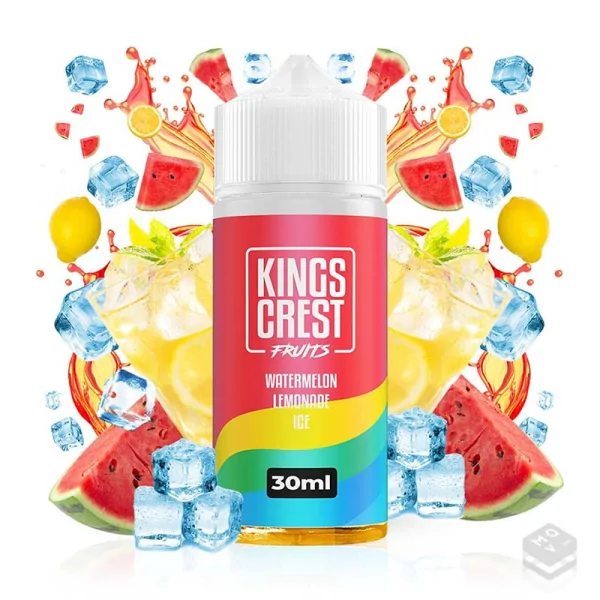 FLAVOUR WATERMELON LEMONADE ICE KINGS CREST 30ML LONGFILL