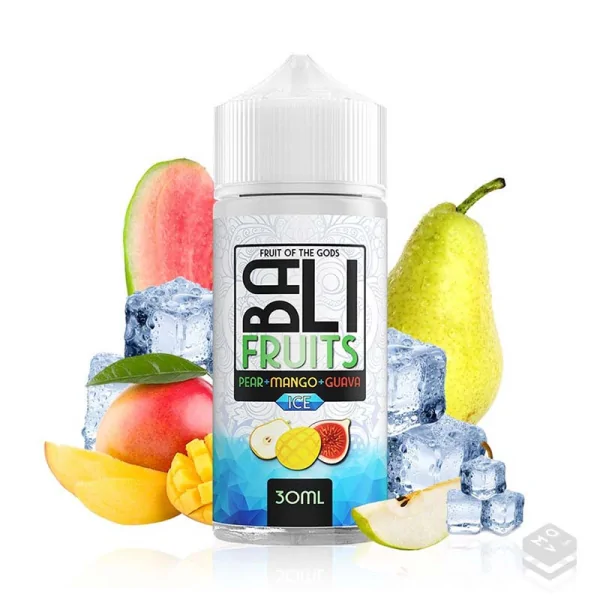 FLAVOUR ICE PEAR MANGO GUAVA BALI FRUITS KINGS CREST 30ML LONGFILL
