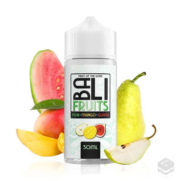 FLAVOUR PEAR MANGO GUAVA BALI FRUITS KINGS CREST 30ML LONGFILL