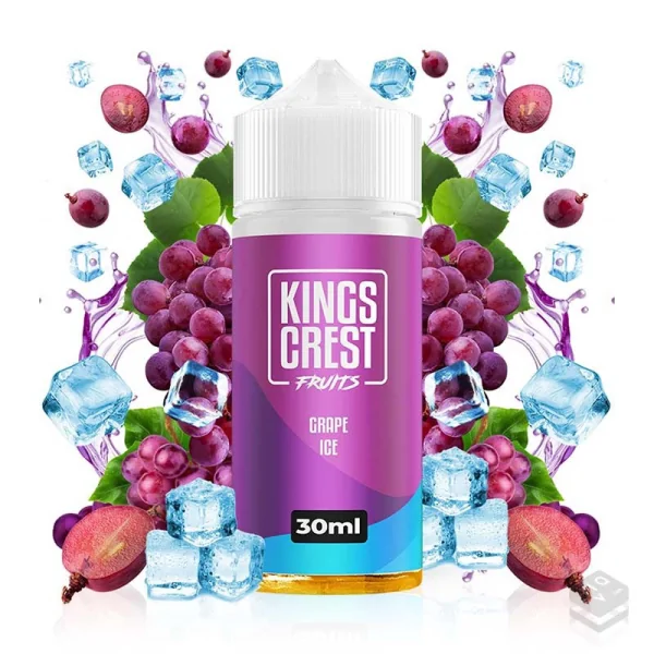 FLAVOUR GRAPE ICE KINGS CREST 30ML LONGFILL