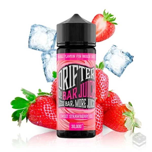 AROMA DRIFTER BAR SWEET STRAWBERRY ICE JUICE SAUZ 24ML LONGFILL