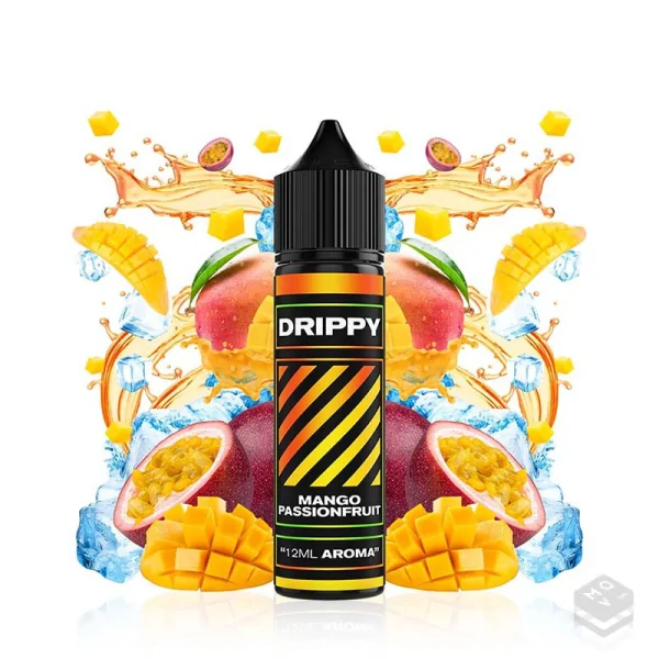 AROMA MANGO PASSIONFRUIT DRIPPY 12ML LONGFILL