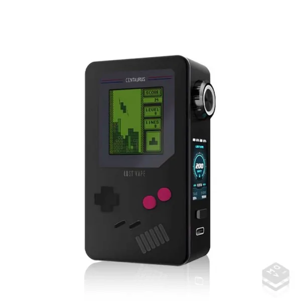 LOST VAPE CENTAURUS M200 RETRO GAMER BLACK LIMITED EDITION MOD VAPE