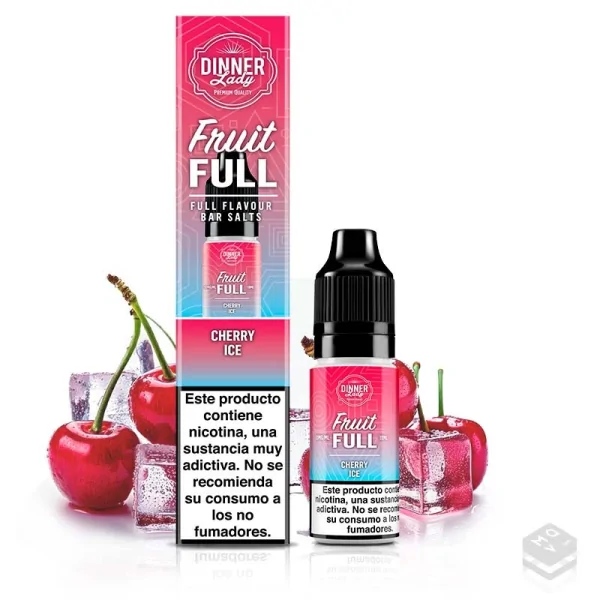 SALES DE NICOTINA CHERRY ICE DINNER LADY 10ML
