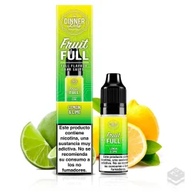 SALES DE NICOTINA LEMON LIME FRUIT FULL DINNER LADY 10ML