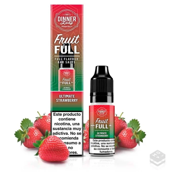 NICOTINE SALTS ULTIMATE STRAWBERRY DINNER LADY 10ML VAPE