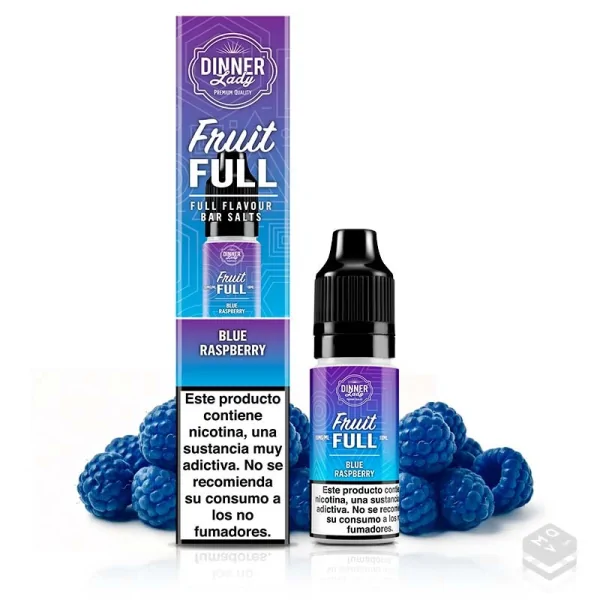 SALES DE NICOTINA BLUE RASPBERRY DINNER LADY 10ML