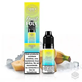 SALES DE NICOTINA BANANA ICE FRUIT FULL DINNER LADY 10ML