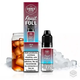 SALES DE NICOTINA COLA ICE FRUIT FULL DINNER LADY 10ML