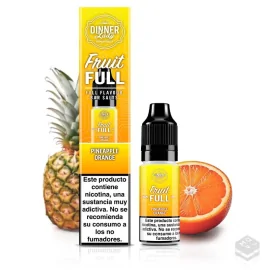 NICOTINE SALTS PINEAPPLE ORANGE FRUIT FULL DINNER LADY 10ML VAPE