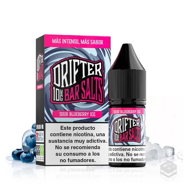 DRIFTER BAR SALTS SOUR BLUEBERRY ICE JUICE SAUZ 10ML