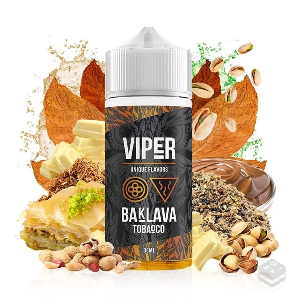 FLAVOUR BAKLAVA TOBACCO VIPER 30ML LONGFILL VAPE